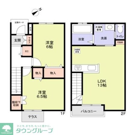 bella forestaの物件間取画像